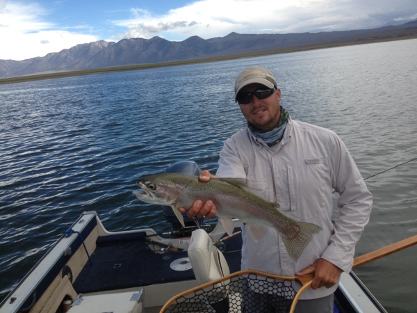 Fly Fishing A Lake