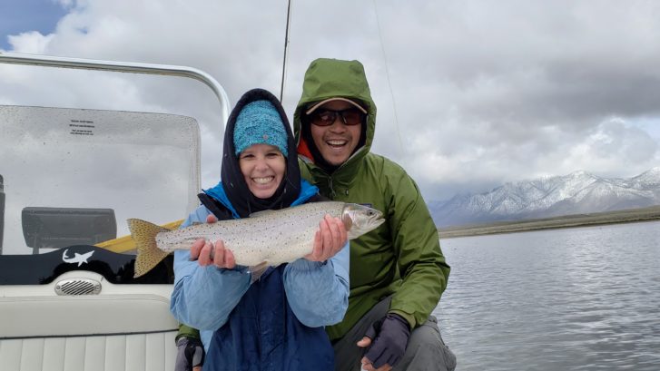 Couple Fly Fishing